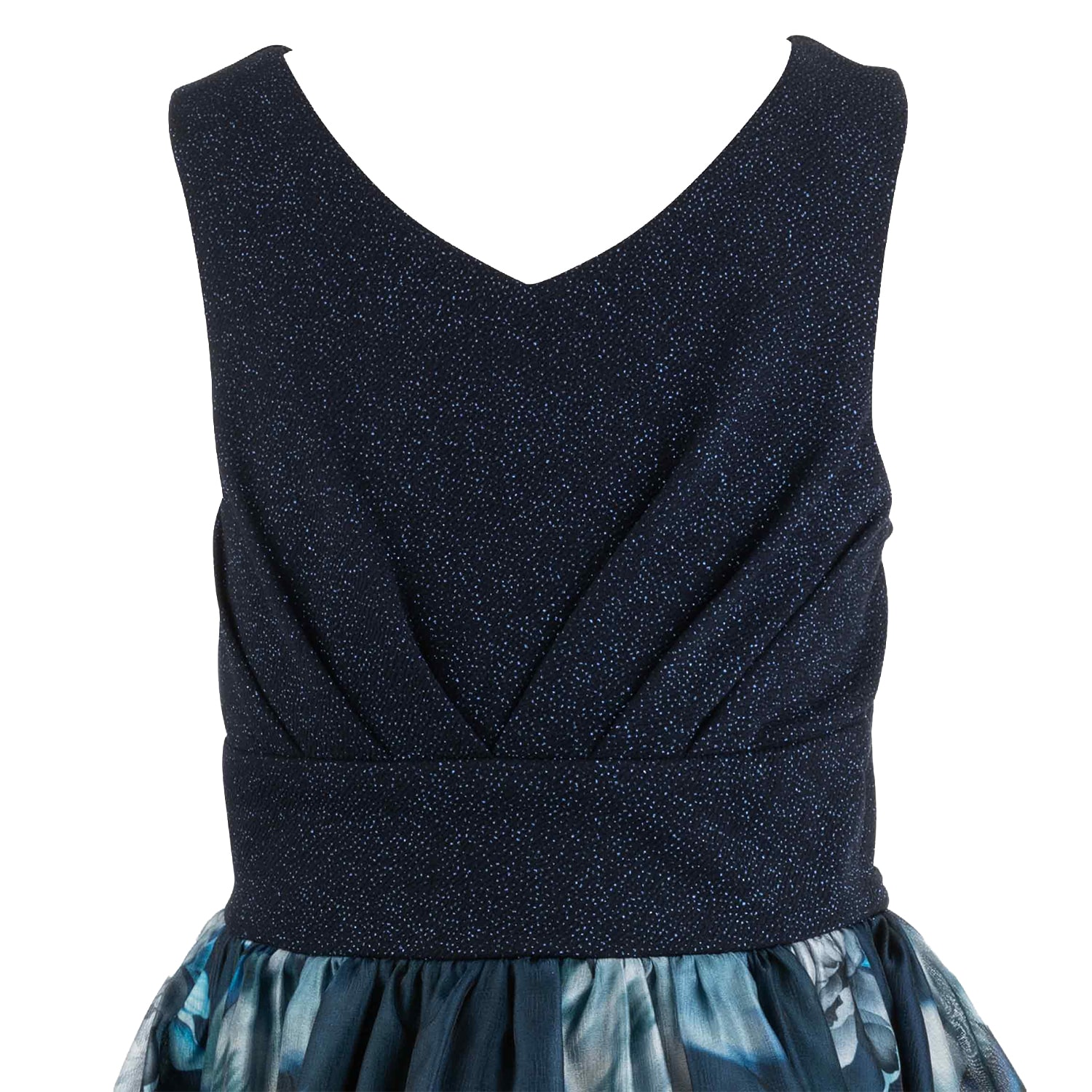 Speechless Girls Short Sleeve Fit + Flare Dress