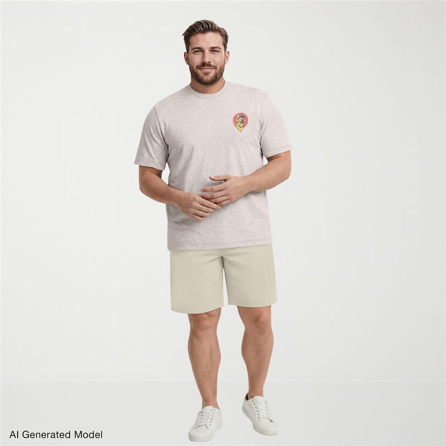 IZOD Saltwater Mens Crew Neck Short Sleeve Classic Fit Big and Tall Graphic T-Shirt
