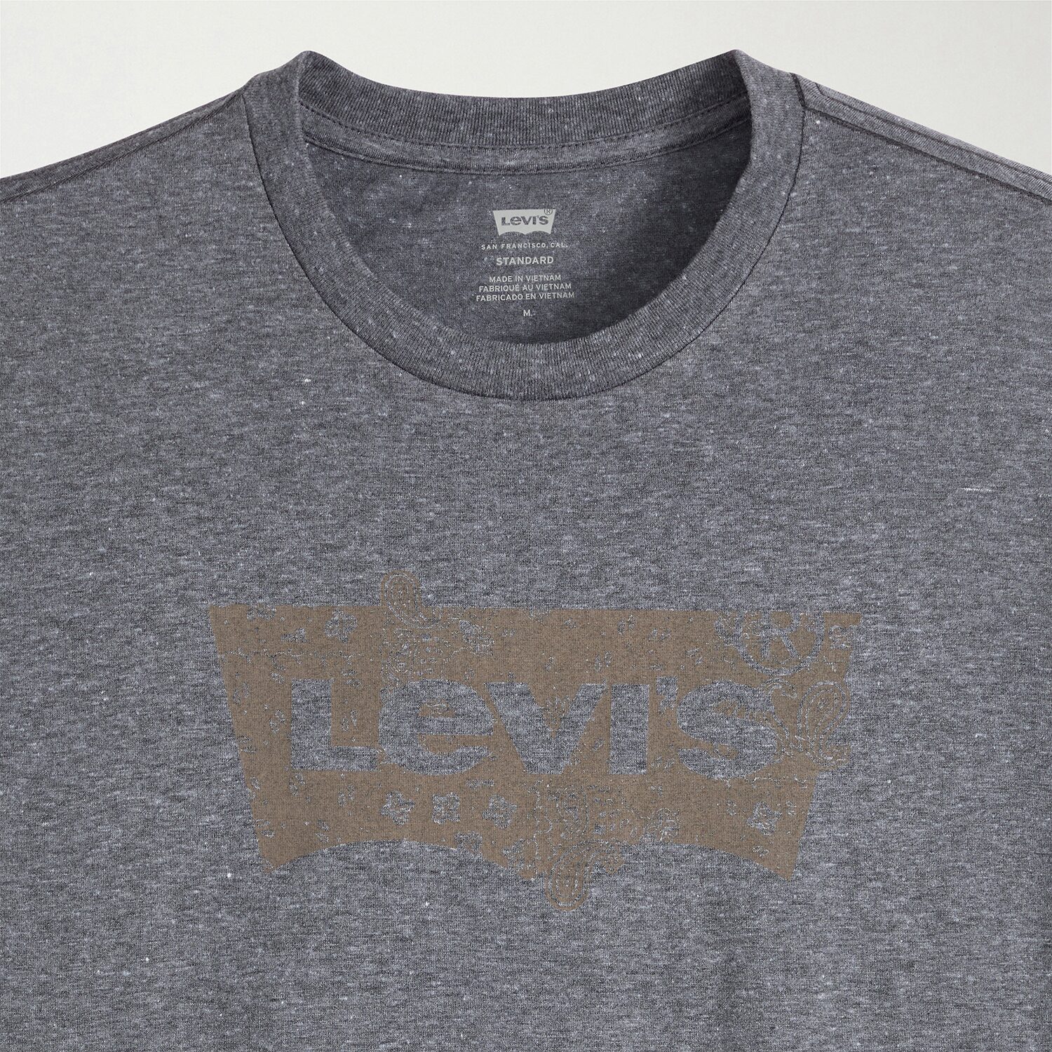 Levi's® Mens Crew Neck Short Sleeve Classic Fit Big and Tall Graphic T-Shirt
