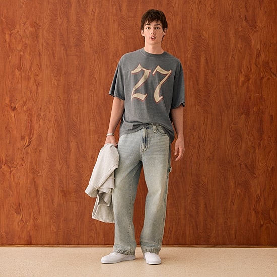 Arizona Mens Baggy Fit Jean