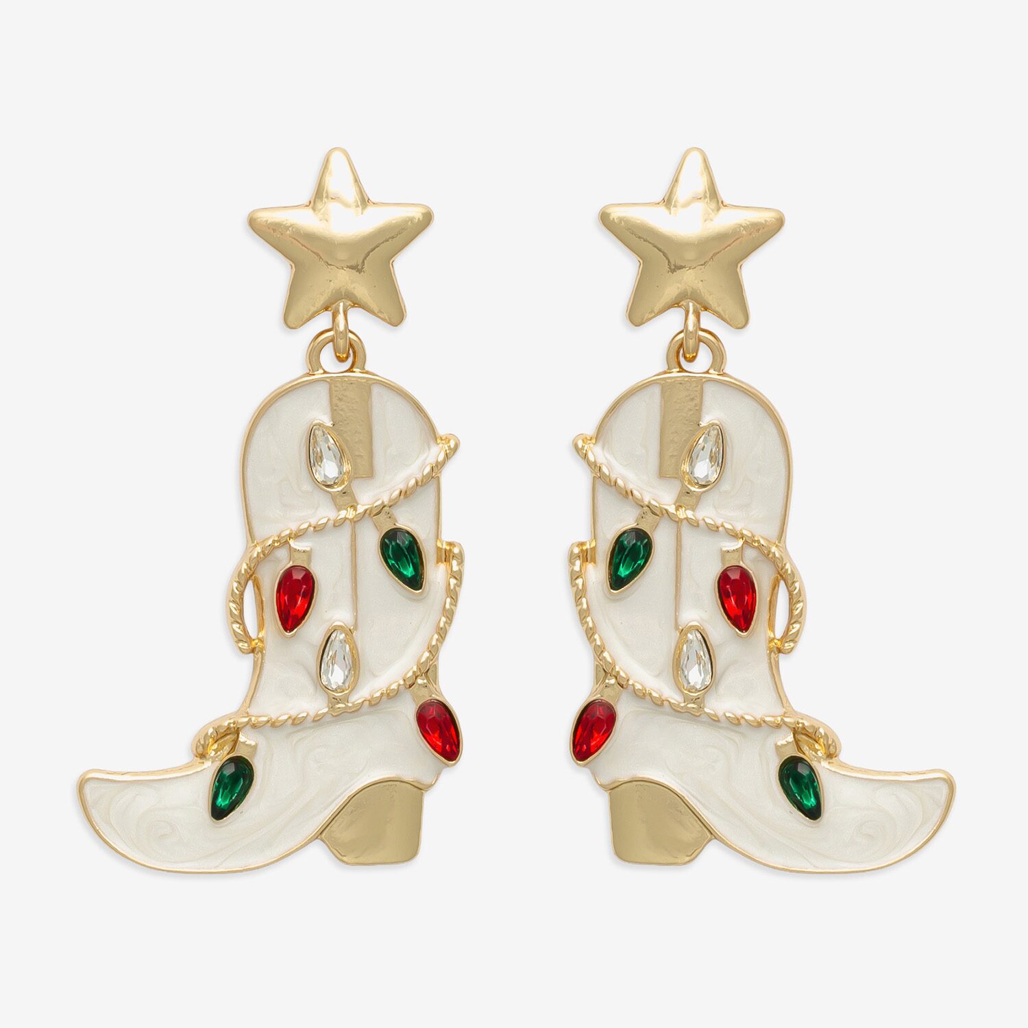 Mixit Womens Multi Color Glass Drop Earrings, Color: Gold - JCPenney