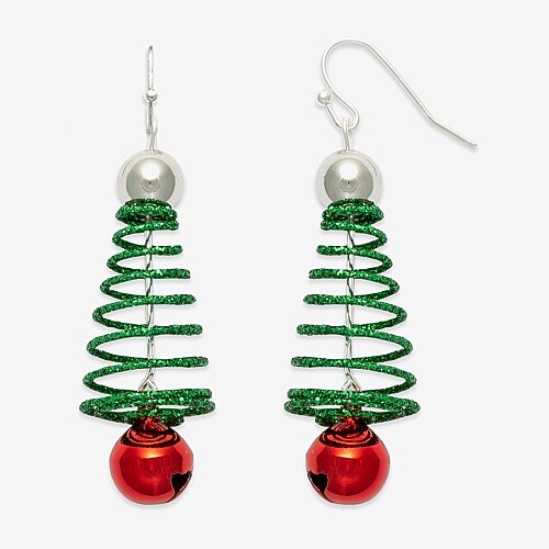 Mixit Womens Stainless Steel Drop Earrings In Silver