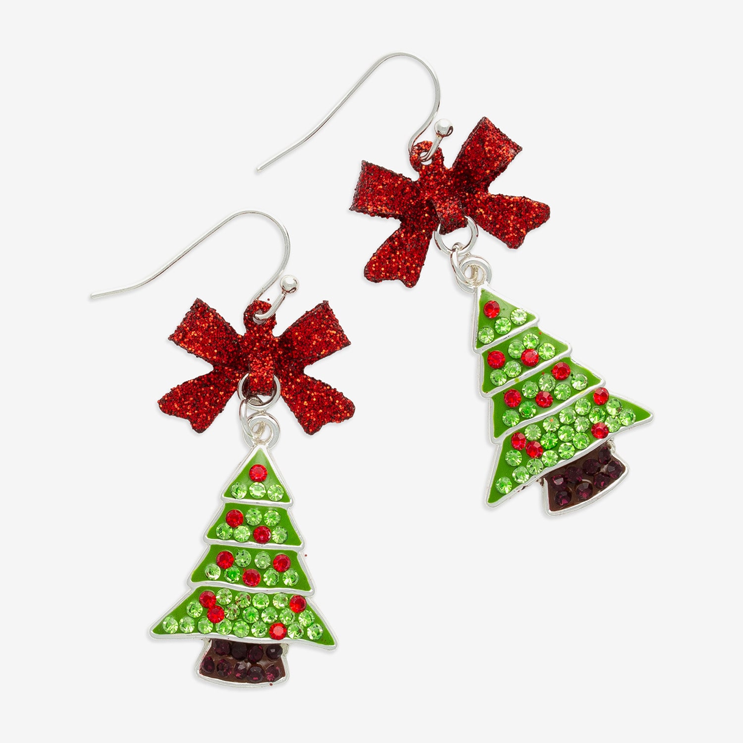 Mixit Womens Multi Color Cubic Zirconia Drop Earrings