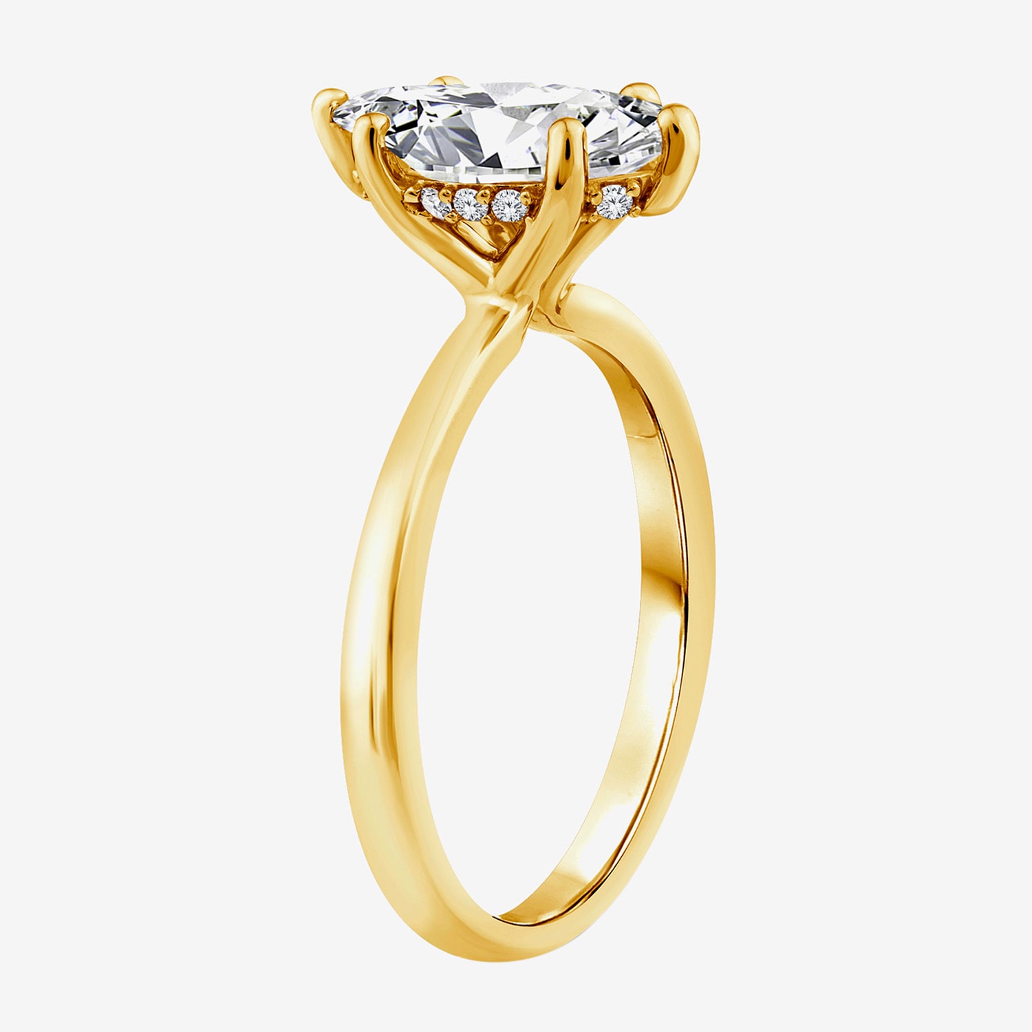 (F / Vs2) Womens 1 1/2 CT. T.W. Lab Grown White Diamond Sterling Silver Marquise Side Stone Engagement Ring