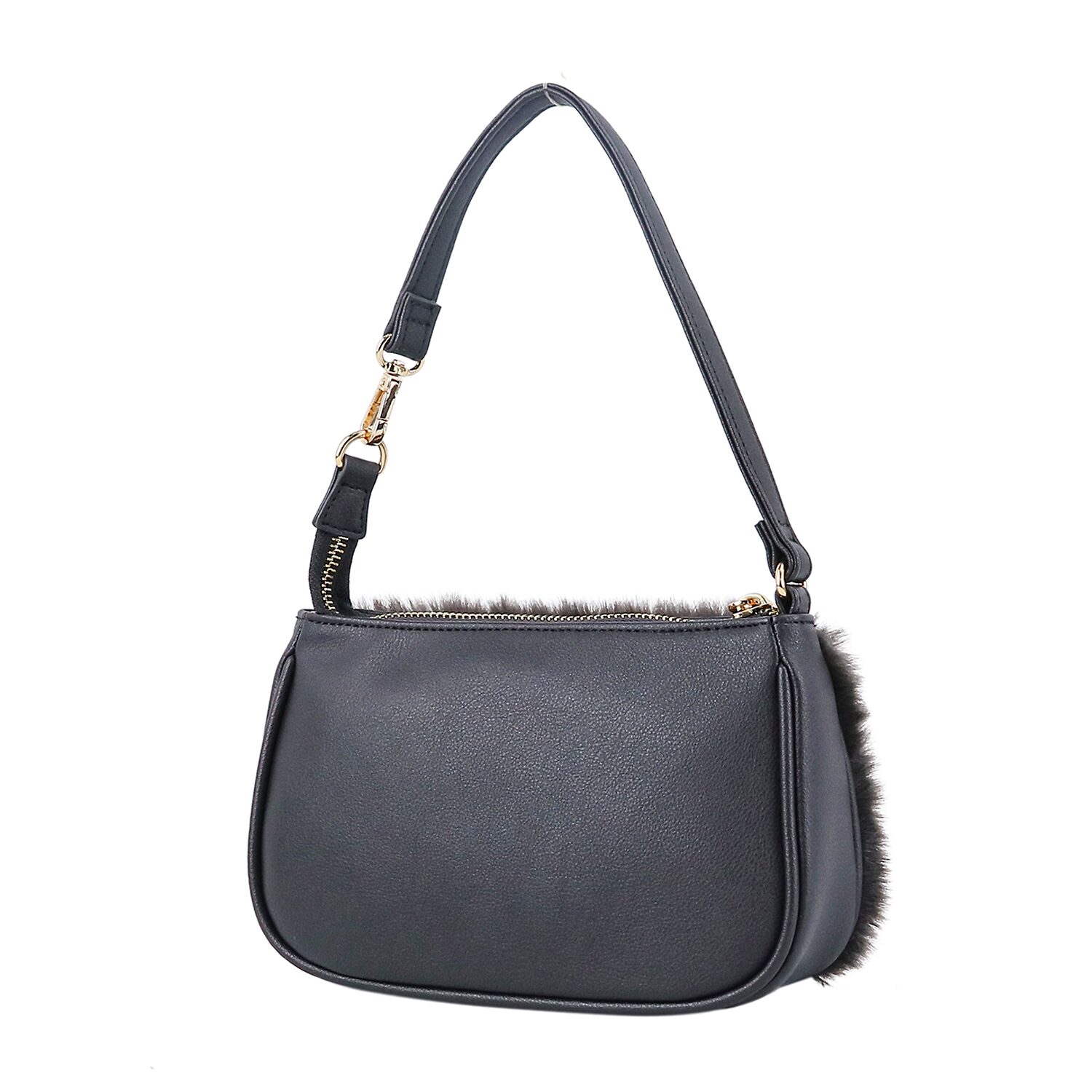 Juicy By Juicy Couture Faux Fur Wristlet