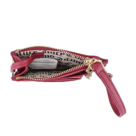 Juicy By Juicy Couture Cutesty Womens Slim Fold Wallet