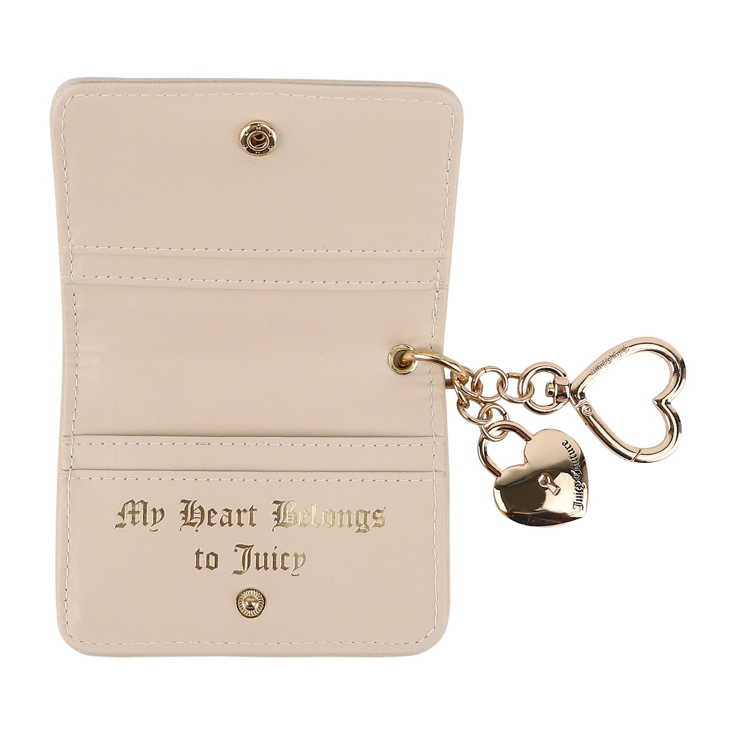Juicy By Juicy Couture Soft Spoken Womens Slim Fold Wallet