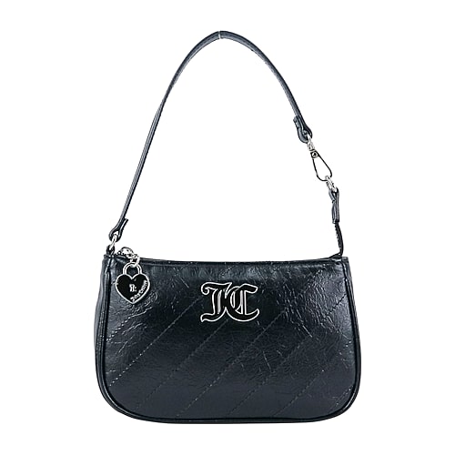 Juicy By Juicy Couture Soft Spoken Womens Wristlet Wallet, One Size, Black