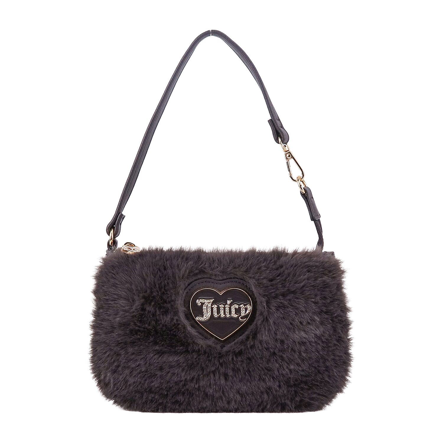 Juicy By Juicy Couture Faux Fur Wristlet