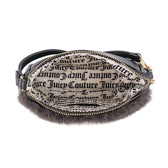 Juicy By Juicy Couture Faux Fur Wristlet