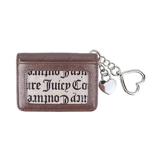 Juicy By Juicy Couture Soft Spoken Womens Slim Fold Wallet