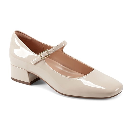 Easy Spirit Janica3 Womens Square Closed Toe Mary Jane Shoes