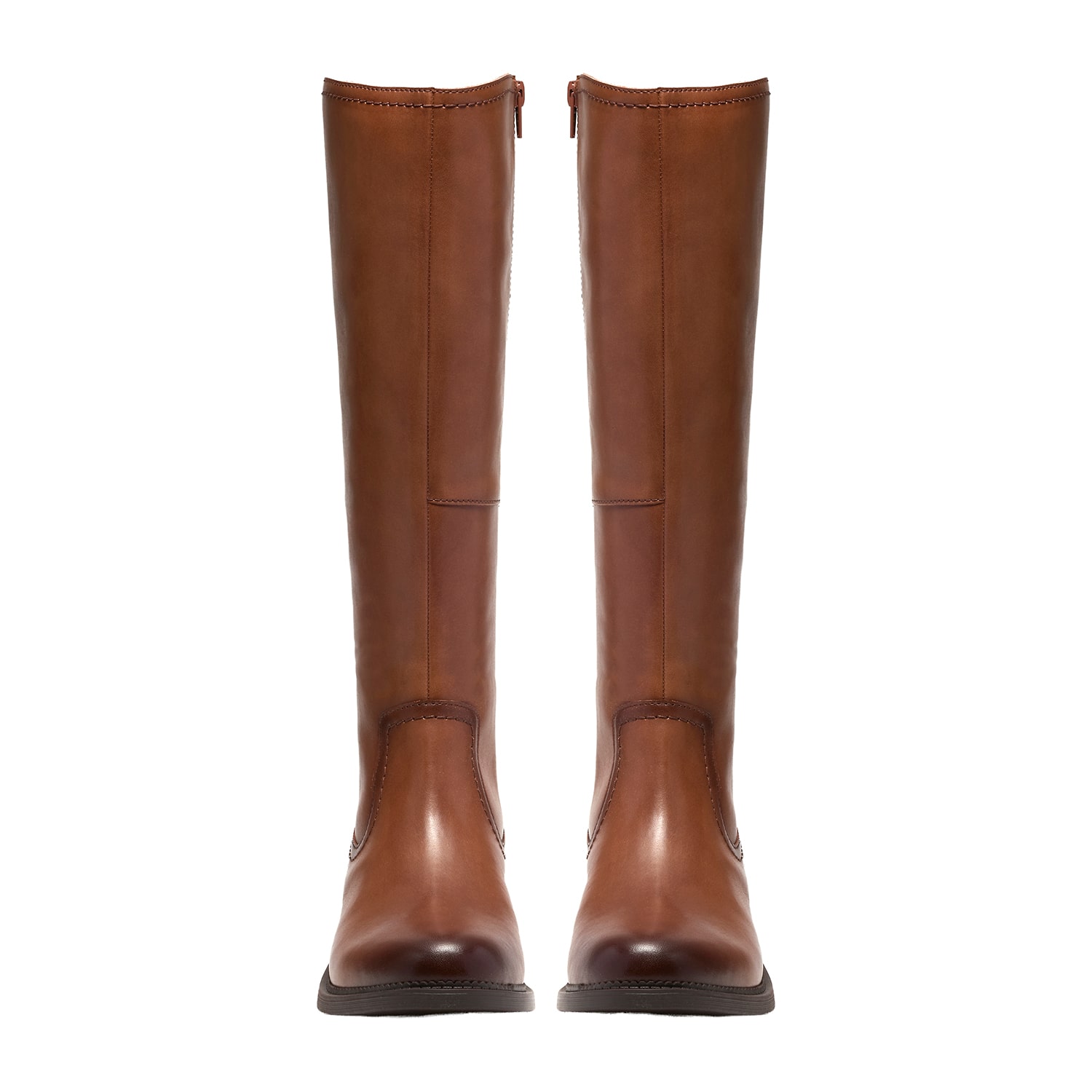 Clarks Womens Maye Ride Block Heel Riding Boots