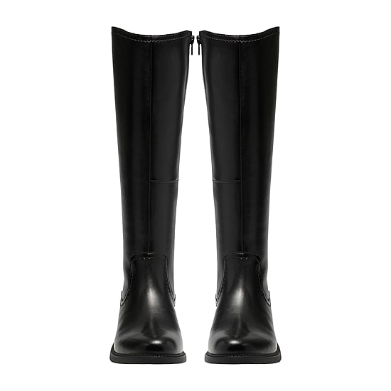 Clarks Womens Maye Ride Block Heel Riding Boots