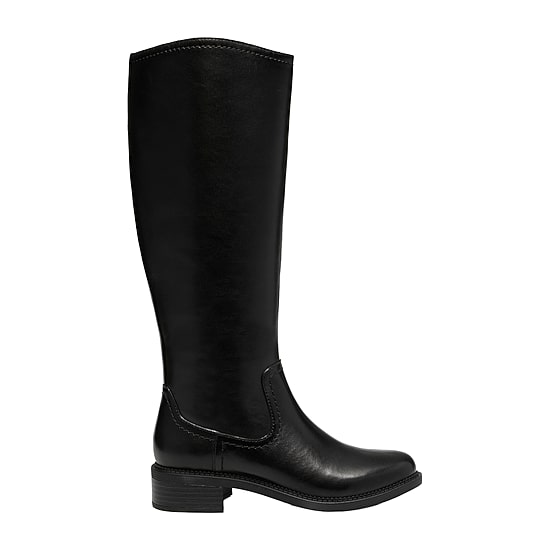 Clarks Womens Maye Ride Block Heel Riding Boots