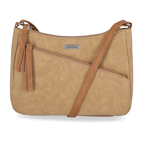 Multi Sac Vegas Crossbody Bag In Brown