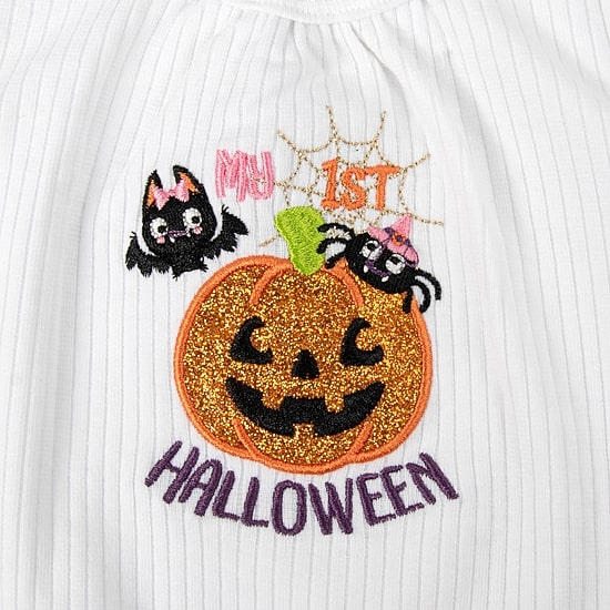 Baby Essentials First Halloween Baby Girls 3-pc. Pant Set