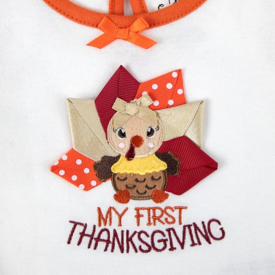 Baby Essentials First Thanksgiving Baby Girls 4-pc. Skirt Set