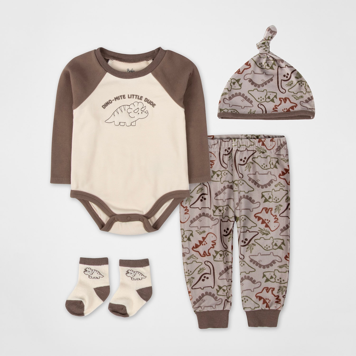Baby Essentials Boys 4-pc. Clothing Set