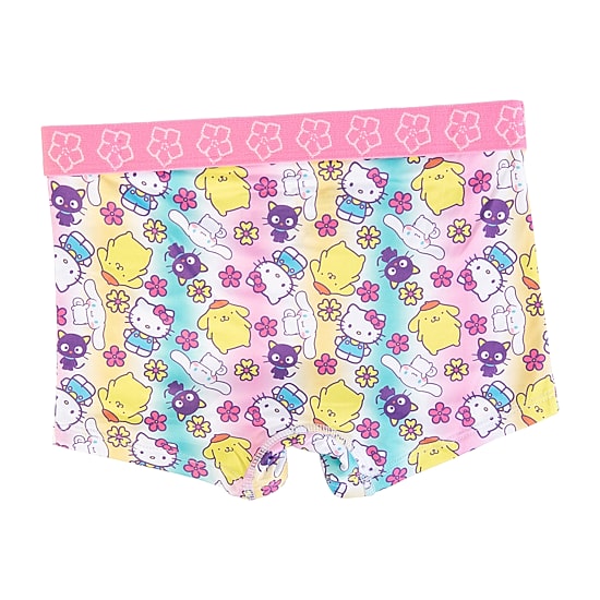 Little & Big Kid Girls Hello Kitty 4 Pack Boyshort Panty Gabp45006