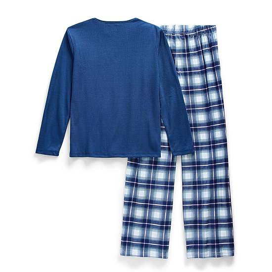Sleep On It Little & Big Kid Girls Crew Neck Long Sleeve 2-pc. Pajama Set