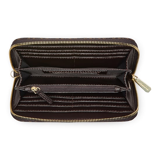 Liz Claiborne Erica Womens Zip Around Wallet
