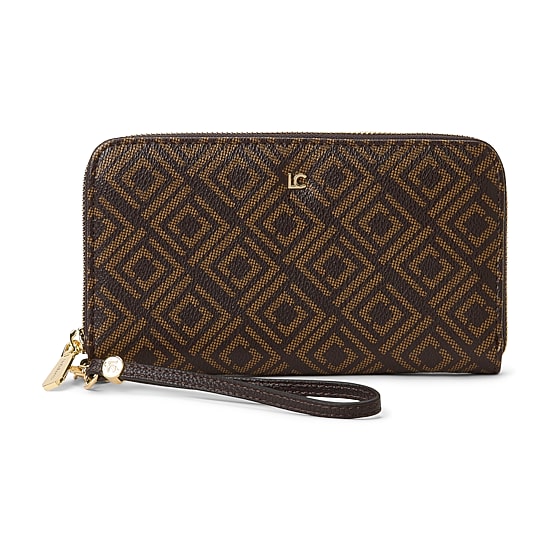 Liz Claiborne Erica Womens Zip Around Wallet