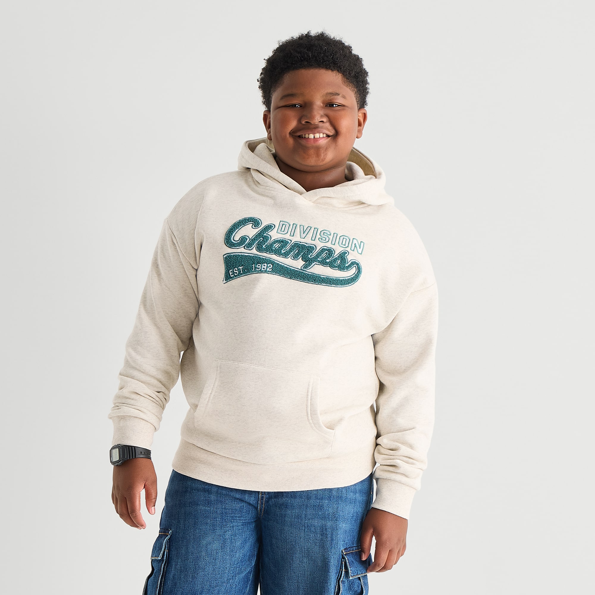 Thereabouts Little & Big Kid Boys Long Sleeve Fleece Hoodie