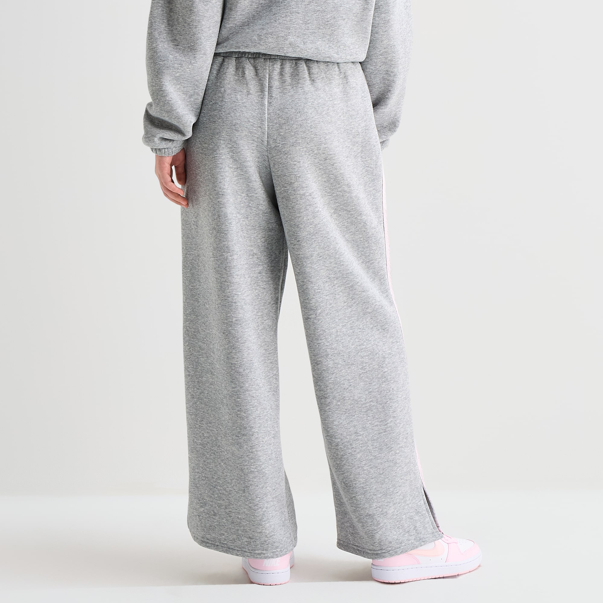Thereabouts Little & Big Kid Girls Mid Rise Tapered Regular Fit Fleece Pull-On Pant