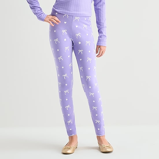 Thereabouts Little & Big Kid Girls 24" Skinny Full Length Leggings