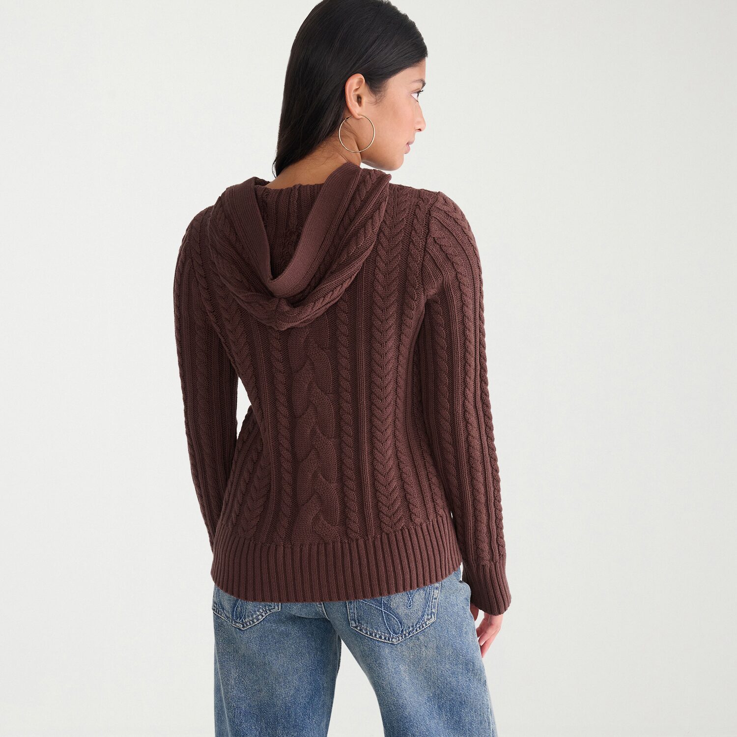 AEROPOSTALE Womens Long Sleeve Button Juniors Cardigan