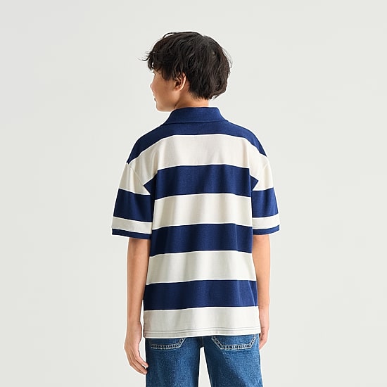 Thereabouts Little & Big Kid Boys Short Sleeve Oversized Polo Shirt