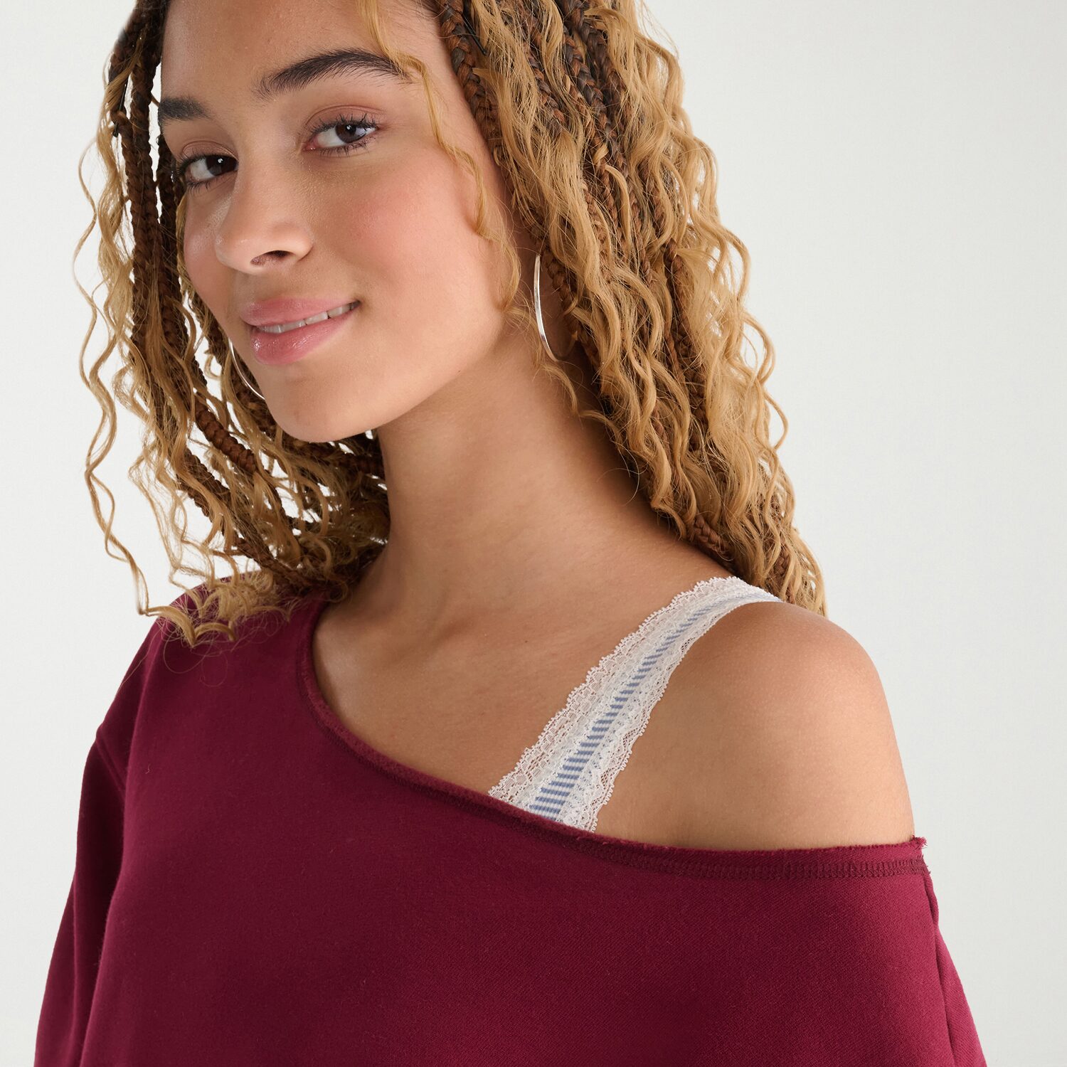 AEROPOSTALE Womens Juniors Long Sleeve Sweatshirt