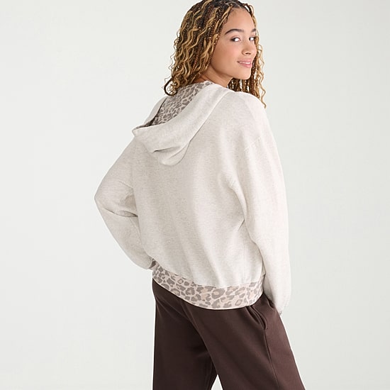 AEROPOSTALE Womens Juniors Long Sleeve Zipper Hoodie