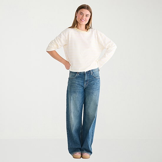 AEROPOSTALE Womens Crew Neck Long Sleeve T-Shirt
