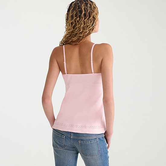 AEROPOSTALE Womens V Neck Sleeveless Babydoll Top