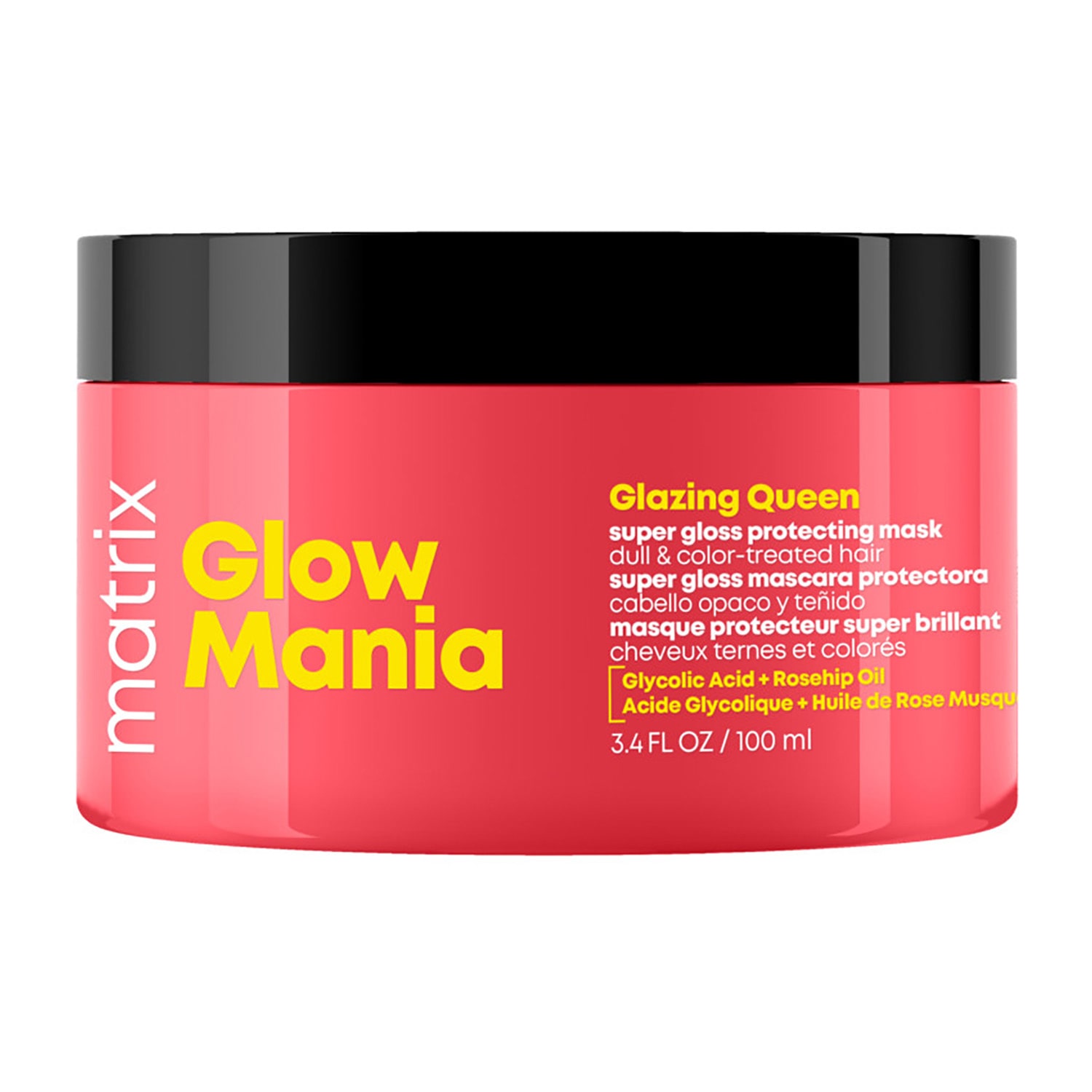 Matrix Glow Mania Glazing Queen Protecting Hair Mask 3.3 oz.
