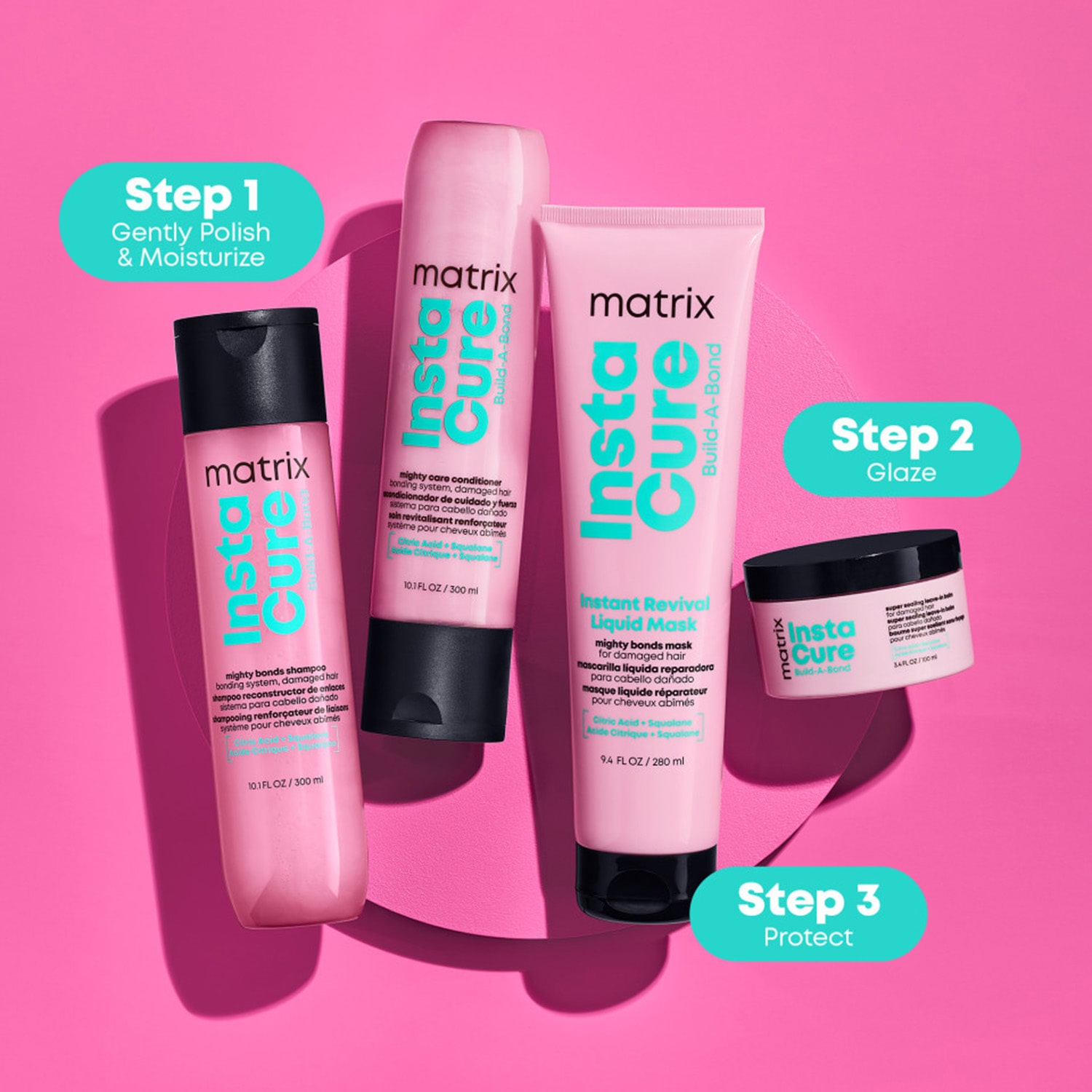 Matrix Matrix Insta Cure Build A Bond Mini Shampoo 1.7 Oz. Shampoo 1.7 oz.