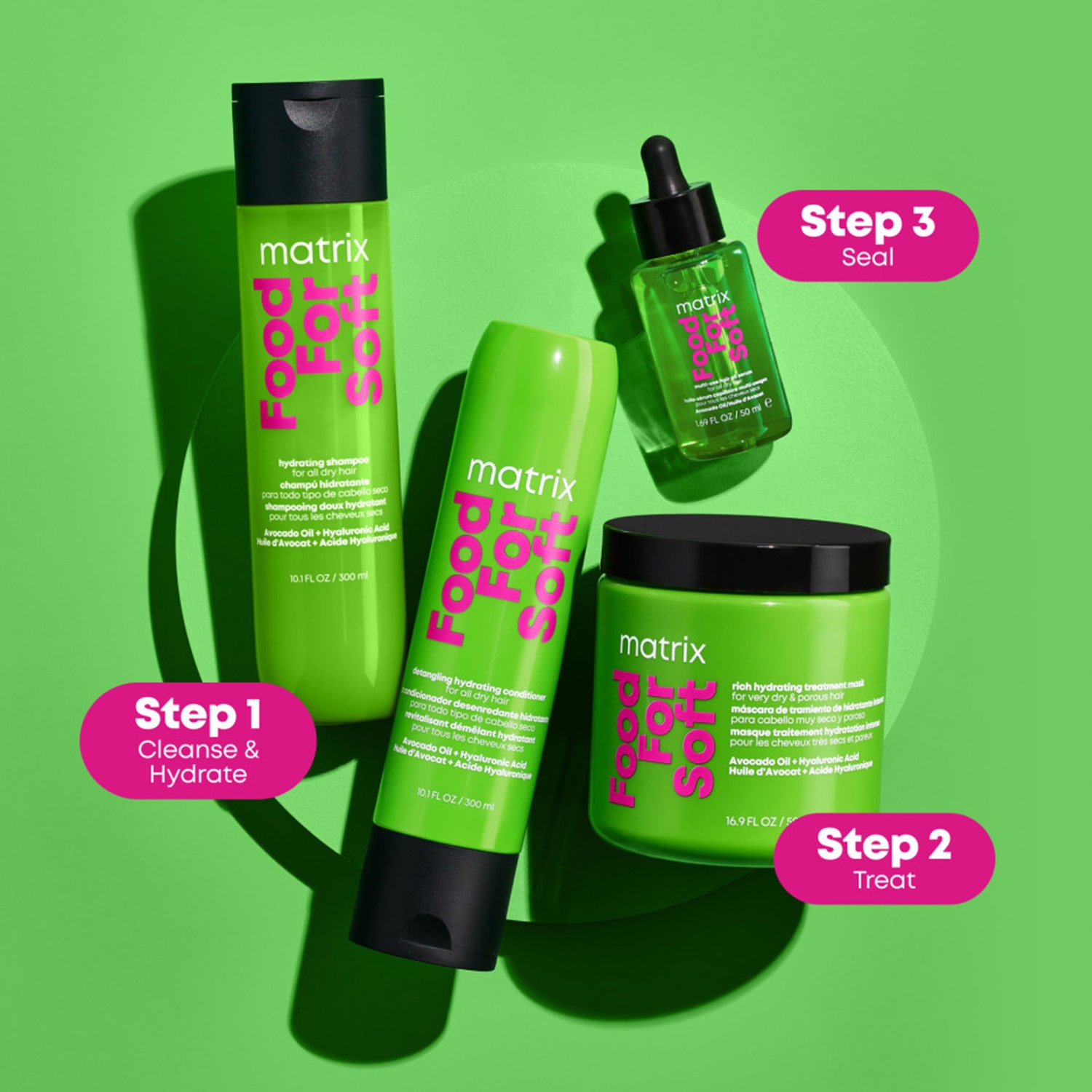 Matrix Matrix Food For Soft Mini Hydrating Shampoo 1.7 Oz. Shampoo 1.7 oz.