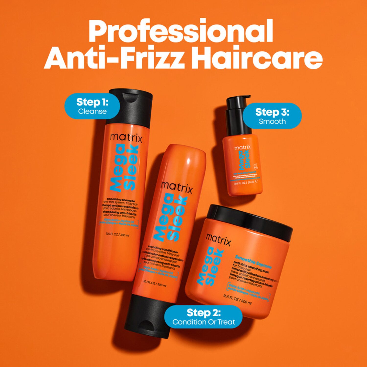 Matrix Mega Sleek Mini Smoothing Conditioner 1.7 oz.