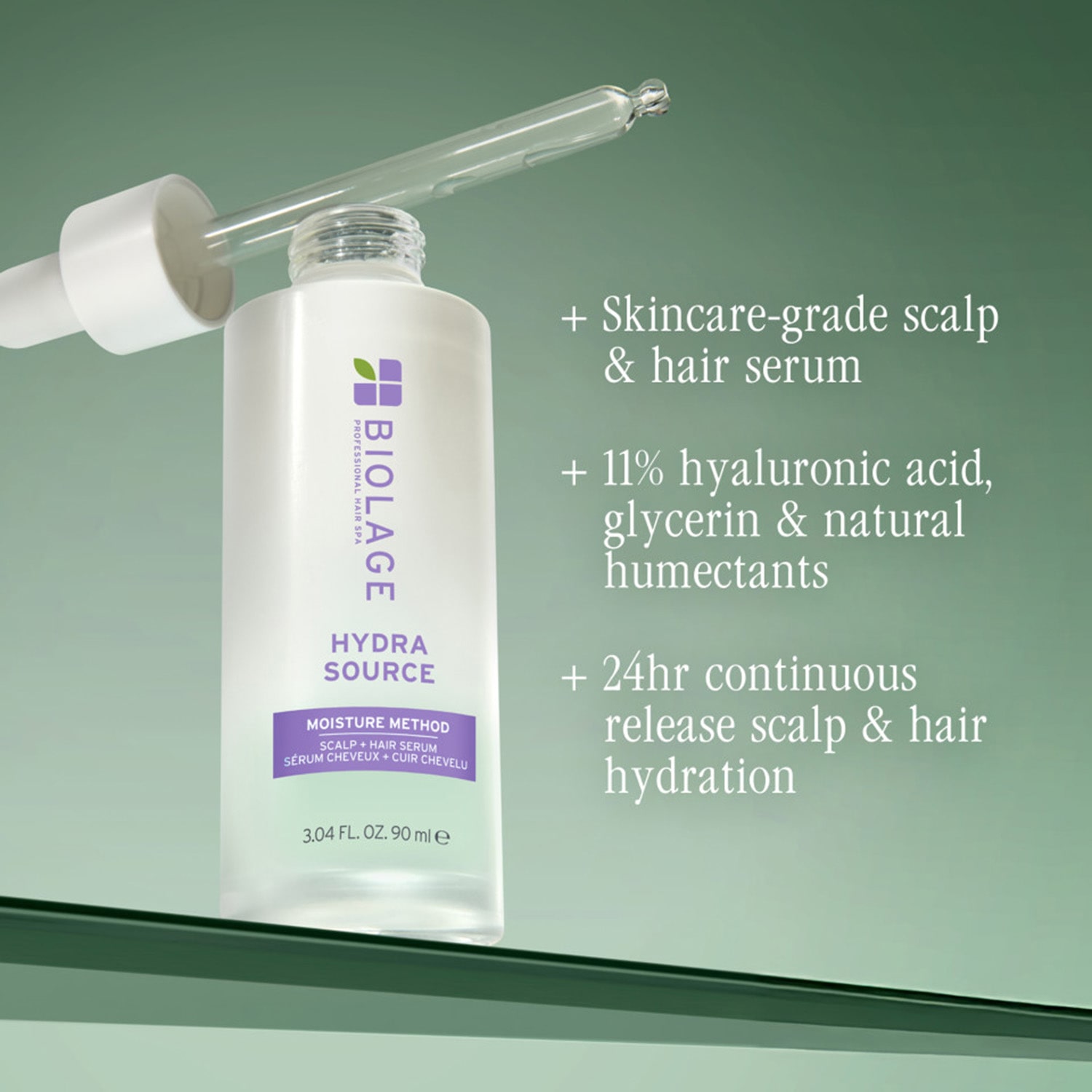 Biolage Biolage Hydrasource Moisture Method Serum 3 Oz. Styling Product 3 oz.
