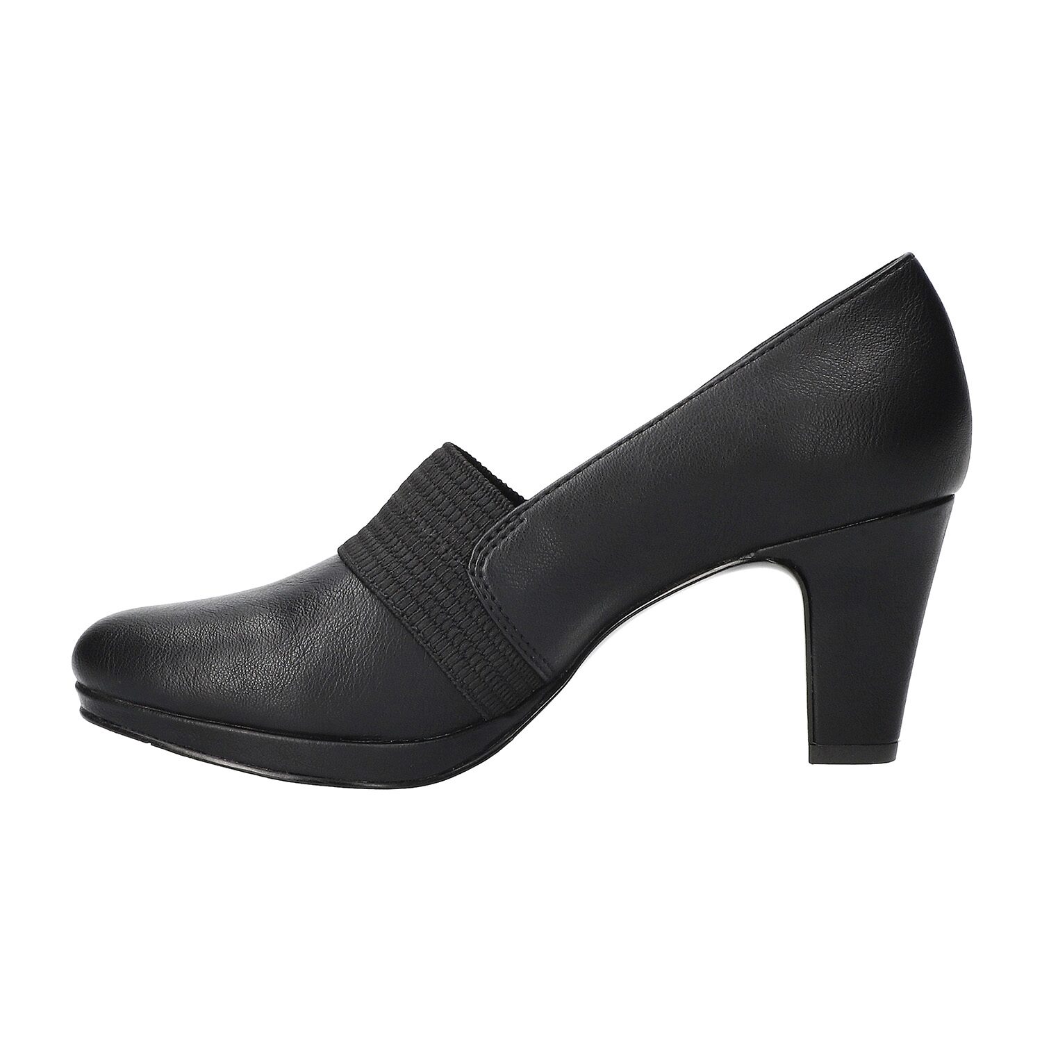 Easy Street Donya Womens Round Closed Toe Stiletto Heel Pumps