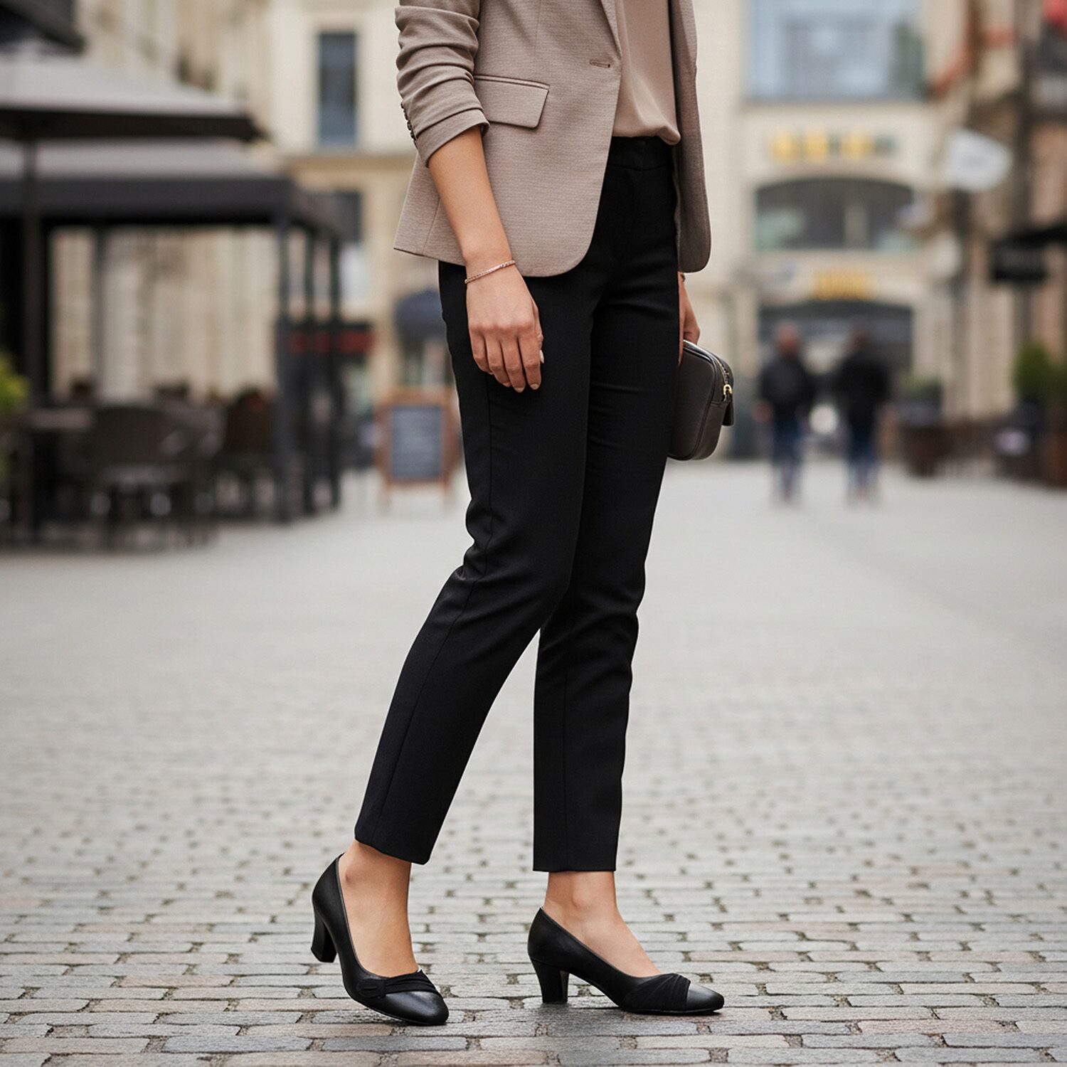 Easy Street Ginnifer Womens Almond Closed Toe Stiletto Heel Pumps
