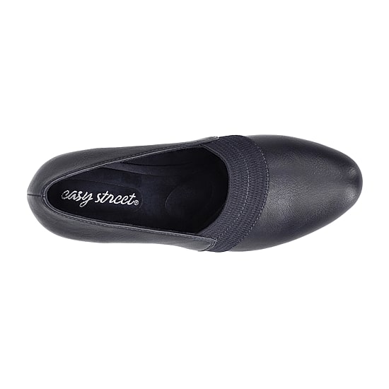 Easy Street Donya Womens Almond Closed Toe Stiletto Heel Pumps