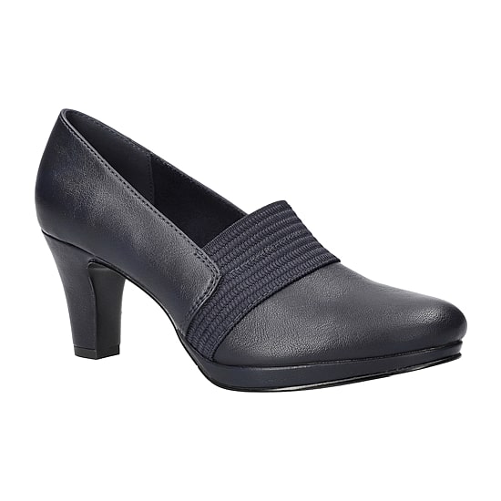 Easy Street Donya Womens Almond Closed Toe Stiletto Heel Pumps