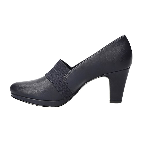 Easy Street Donya Womens Almond Closed Toe Stiletto Heel Pumps