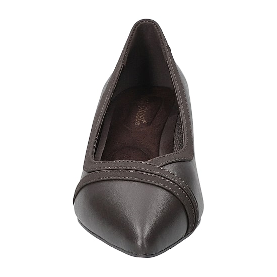 Easy Street Maye Womens Pointed Closed Toe Kitten Heel Pumps