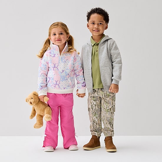 Okie Dokie Toddler & Little Girls Straight Regular Fit Pull-On Pant