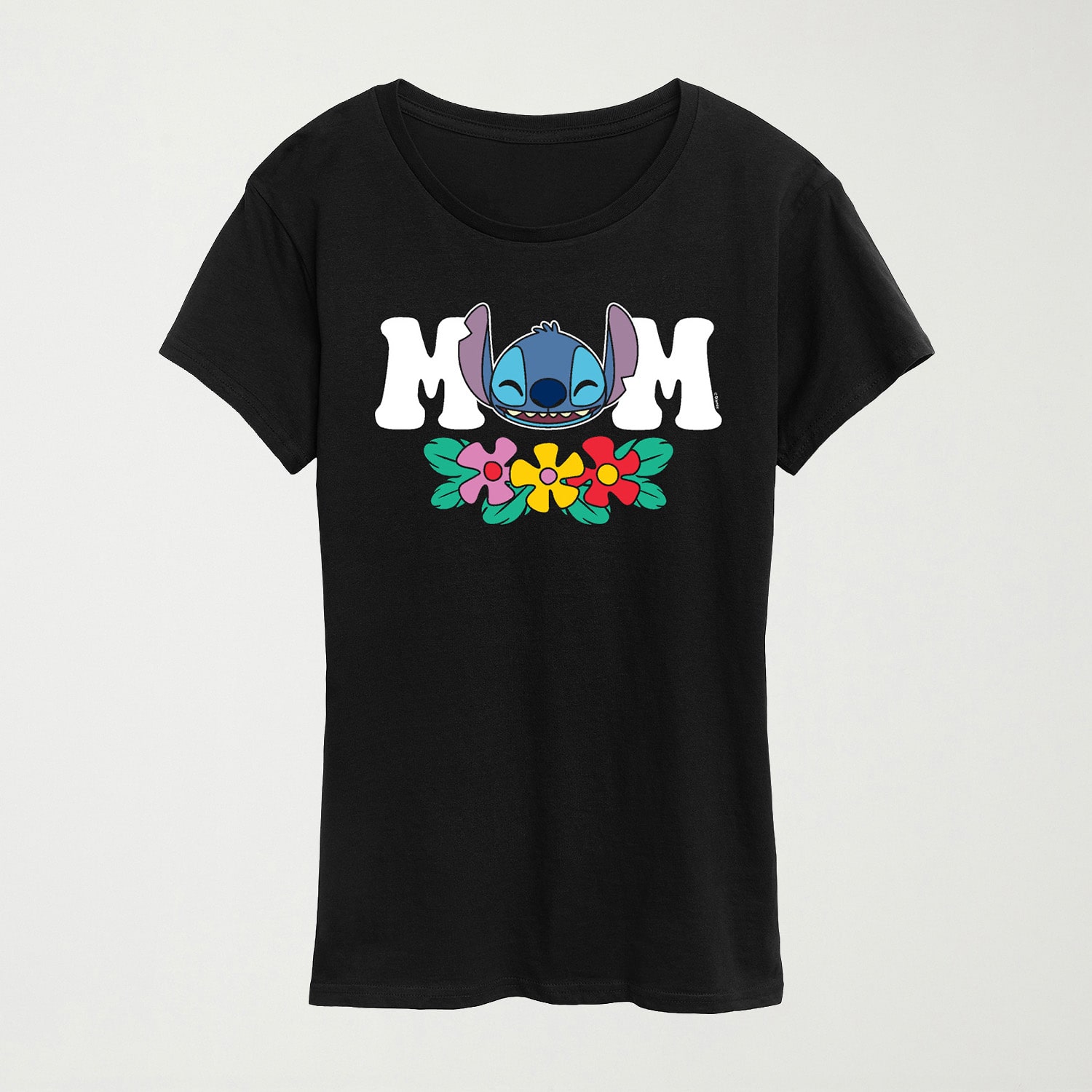 Mom Womens Crew Neck Short Sleeve Regular Fit Graphic T-Shirt