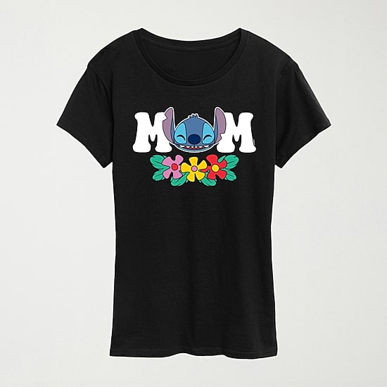 Mom Womens Crew Neck Short Sleeve Regular Fit Graphic T-Shirt